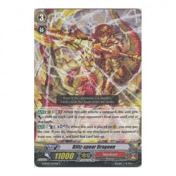 Blitz-spear Dragoon : G-BT05-057 - Cardfight!! Vanguard Single Card