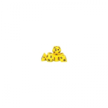 Legend Dice Dice Set : 16mm Opaque Yellow
