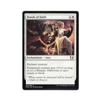 Bonds of Faith : DUEL DECKS: BLESSED VS. CURSED 02/80 - Magic the Gathering Single Card