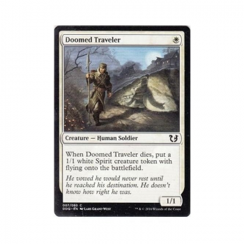 Doomed Traveler : DUEL DECKS: BLESSED VS. CURSED 07/80 - Magic the Gathering Single Card