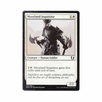 Moorland Inquisitor : DUEL DECKS: BLESSED VS. CURSED 16/80 - Magic the Gathering Single Card