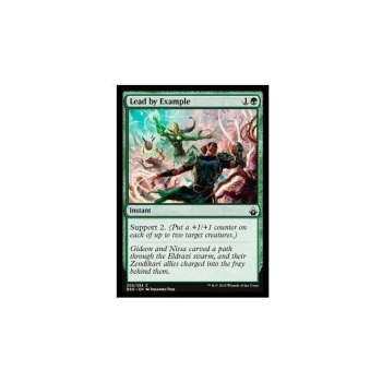 Lead by Example (FOIL) : BATTLEBOND 205/254 - Magic the Gathering Single Card