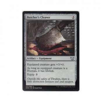 Butcher's Cleaver : DUEL DECKS: BLESSED VS. CURSED 31/80 - Magic the Gathering Single Card
