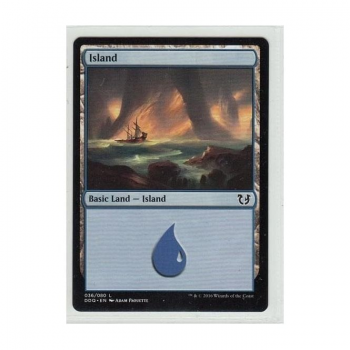 Island : DUEL DECKS: BLESSED VS. CURSED 36/80 - Magic the Gathering Single Card