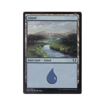 Island : DUEL DECKS: BLESSED VS. CURSED 37/80 - Magic the Gathering Single Card