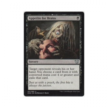 Appetite for Brains : DUEL DECKS: BLESSED VS. CURSED 51/80 - Magic the Gathering Single Card