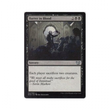 Barter in Blood : DUEL DECKS: BLESSED VS. CURSED 52/80 - Magic the Gathering Single Card