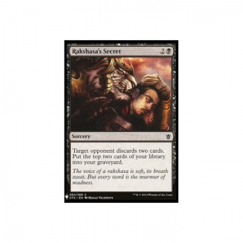 Rakshasa's Secret : MYSTERY BOOSTER 785 - Magic the Gathering Single Card