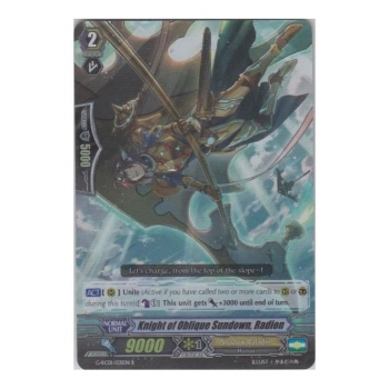 Knight of Oblique Sundown, Radion : G-RC01-031 - Cardfight!! Vanguard Single Card