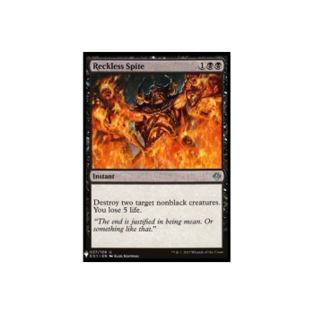 Reckless Spite : MYSTERY BOOSTER 791 - Magic the Gathering Single Card