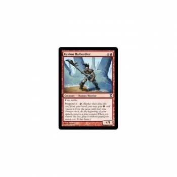 Keldon Halberdier : TIME SPIRAL 167/301 - Magic the Gathering Single Card