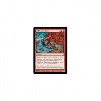 Sulfurous Blast : TIME SPIRAL 180/301 - Magic the Gathering Single Card