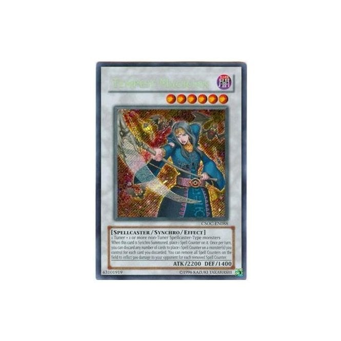 Yu-Gi-Oh! Card CSOC-EN088 Tempest Magician | Chaos Cards Yu-Gi-Oh! Card CSOC-EN088 Tempest Magician | Chaos Cards
