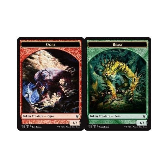 Ogre // Beast (TOKEN) : COMMANDER 2016 TOKEN 13&14 - Magic the ...