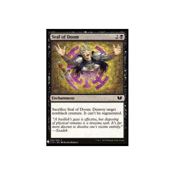 Seal of Doom : MYSTERY BOOSTER 806 - Magic the Gathering Single Card