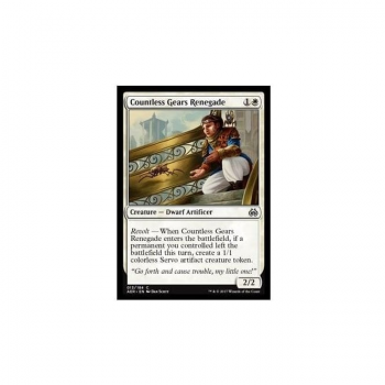 Countless Gears Renegade : AETHER REVOLT 013/194 - Magic the Gathering Single Card