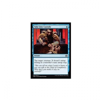 Take into Custody : AETHER REVOLT 047/194 - Magic the Gathering Single Card