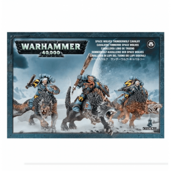 Warhammer 40K : Space Wolves Thunderwolf Cavalry
