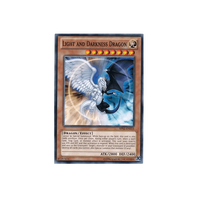 Yu-Gi-Oh! Card RP02-EN095 Light and Darkness Dragon