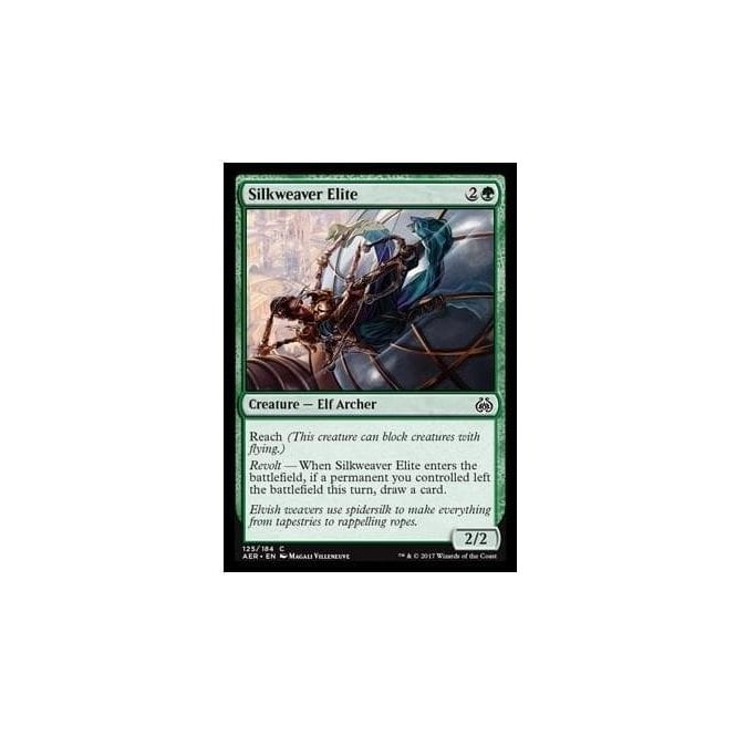 Silkweaver Elite AETHER REVOLT 125/194 Magic the Gathering Single Card
