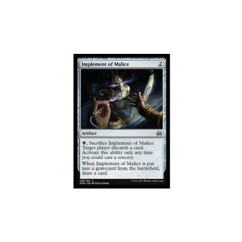 Implement of Malice : AETHER REVOLT 159/194 - Magic the Gathering Single Card