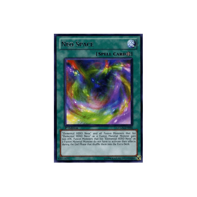 Yu-Gi-Oh! Neo Space Card (POTD-EN046) - 1st Edition Rare From Power Of The Duelist Set