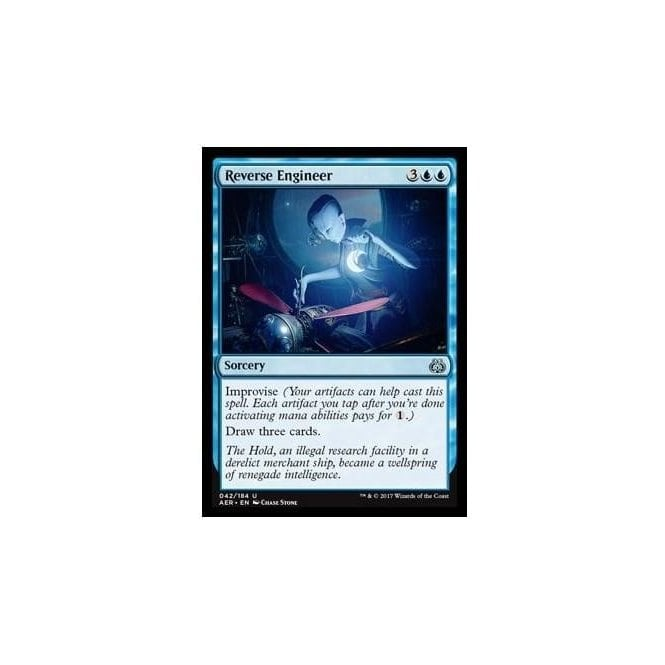 Reverse Engineer (FOIL) : AETHER REVOLT 042/194 - Magic the Gathering Single Card Reverse Engineer (FOIL) : AETHER REVOLT 042/194 - Magic the Gathering Single Card