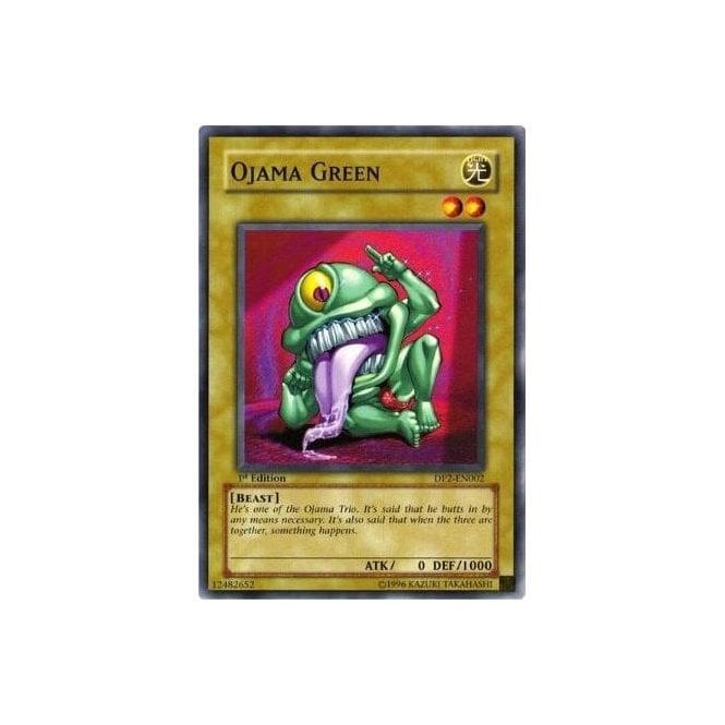 Yu-Gi-Oh! Card DP2-EN002 Ojama Green (Common) | Chaos Cards Yu-Gi-Oh! Card DP2-EN002 Ojama Green (Common) | Chaos Cards
