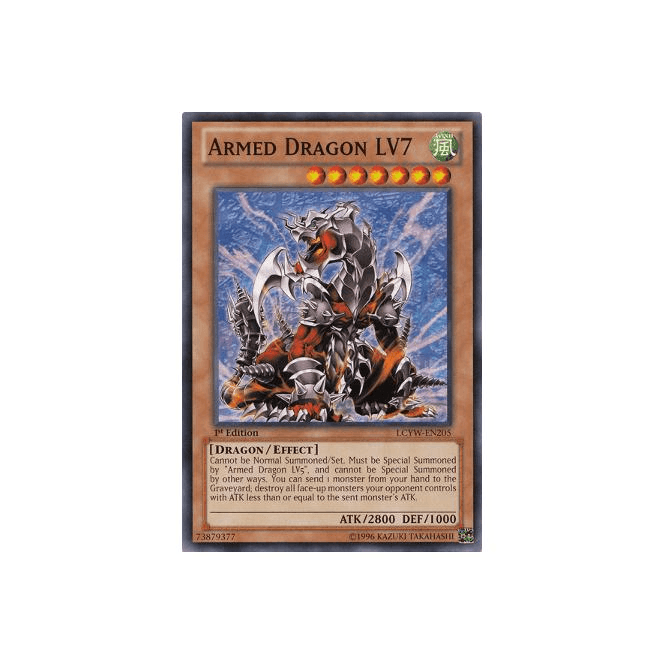 Yu-Gi-Oh! Card DP2-EN012 Armed Dragon LV7 (Super Rare) | Chaos Cards