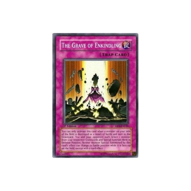 Yu-Gi-Oh! Card DP2-EN030 The Grave of Enkindling (Super Rare) | Chaos Cards