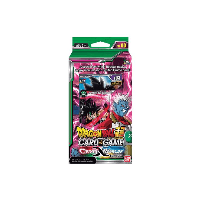 Dragon Ball Super Card Game - Special Pack Set : Cross Worlds | Chaos Cards