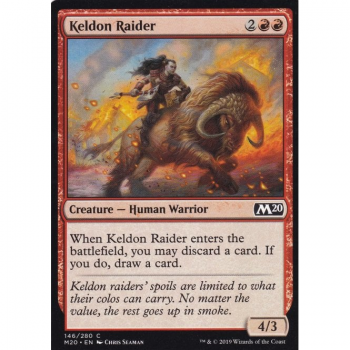 Keldon Raider (FOIL) : MAGIC 2020 146/280 - Magic the Gathering Single Card