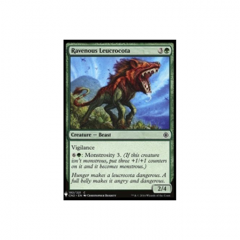 Ravenous Leucrocota : MYSTERY BOOSTER 1386 - Magic the Gathering Single Card