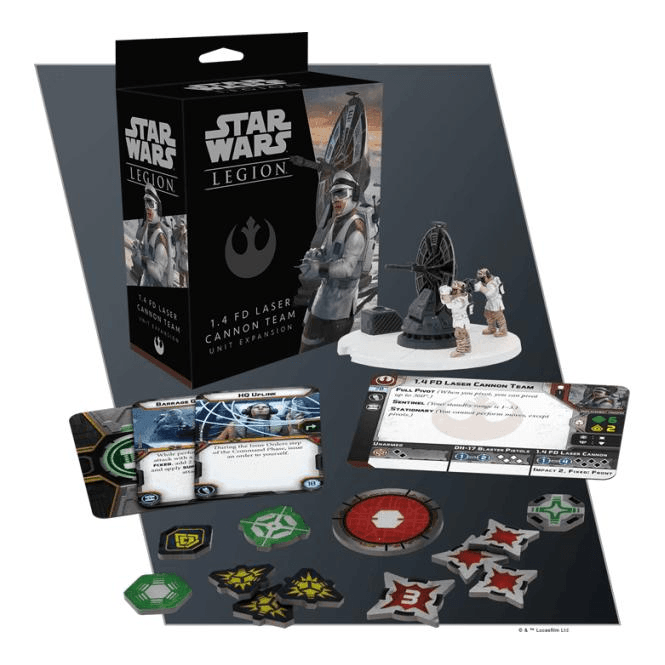 Star Wars Legion : 1.4 FD Laser Cannon Team Unit Expansion | Chaos Cards