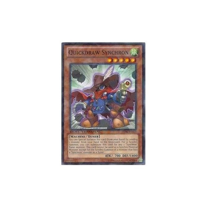 Carta Yu-Gi-Oh!  Quickdraw Synchron (5DS3-EN018)  Dalla Starter Deck  Duelist Toolbox, Edizione 1st, Rarit Common Carta Mostro Synchro Tuner