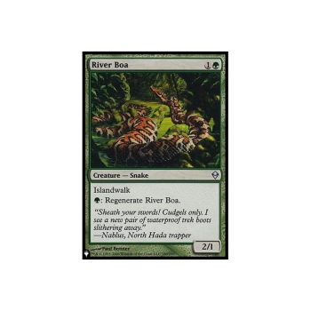 River Boa : MYSTERY BOOSTER 1395 - Magic the Gathering Single Card