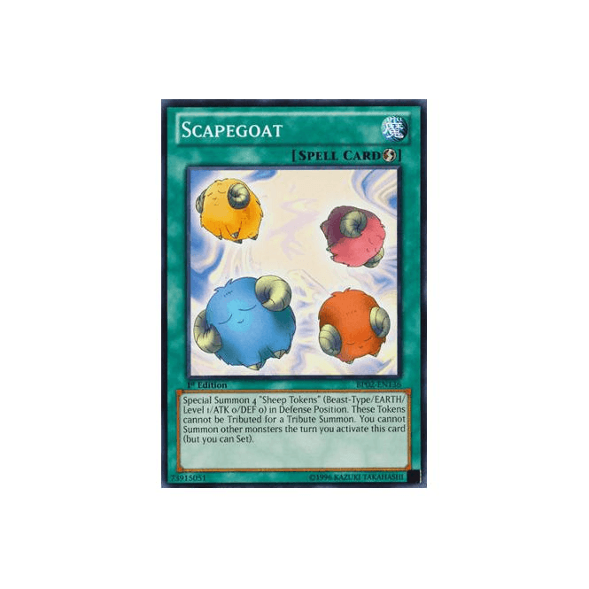 Yu-Gi-Oh! Card SDJ-041 Scapegoat (Super Rare) | Chaos Cards Yu-Gi-Oh! Card SDJ-041 Scapegoat (Super Rare) | Chaos Cards