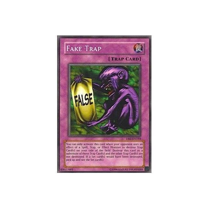 Yu-Gi-Oh! Card SDJ-049 Fake Trap (Common) | Chaos Cards