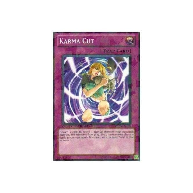 Yu-Gi-Oh! Card SDDE-EN034 Karma Cut (Common) | Chaos Cards Yu-Gi-Oh! Card SDDE-EN034 Karma Cut (Common) | Chaos Cards
