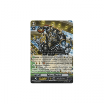Outrage Lineback : G-BT09-077 - Cardfight!! Vanguard Single Card
