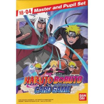 Naruto CCG: Expansion Deck Set NB04 (Master & Student Set)