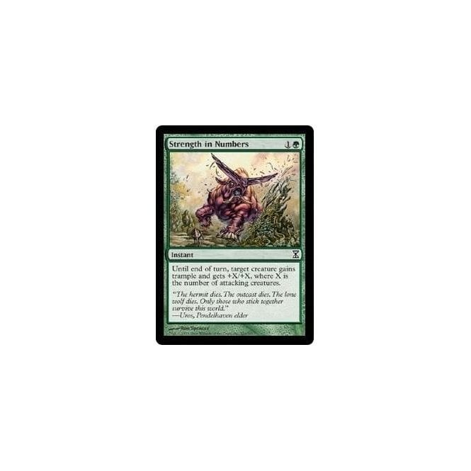Strength In Numbers TIME SPIRAL 224 301 Magic The Gathering Single Card