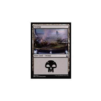 Swamp (FOIL) : BATTLEBOND 252/254 - Magic the Gathering Single Card