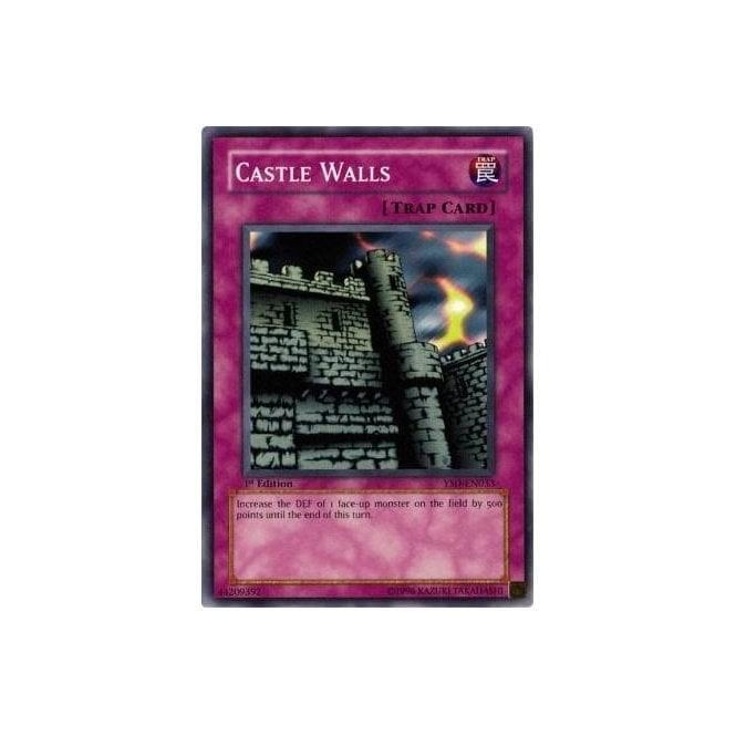 Yu-Gi-Oh! Card SDY-049 Castle Walls (Common) | Chaos Cards Yu-Gi-Oh! Card SDY-049 Castle Walls (Common) | Chaos Cards
