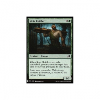 Stoic Builder : MYSTERY BOOSTER 1423 - Magic the Gathering Single Card