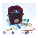Third Die Standing Dice Bag : Celtic Knot 2 Medallion Dark Brown - Image 2
